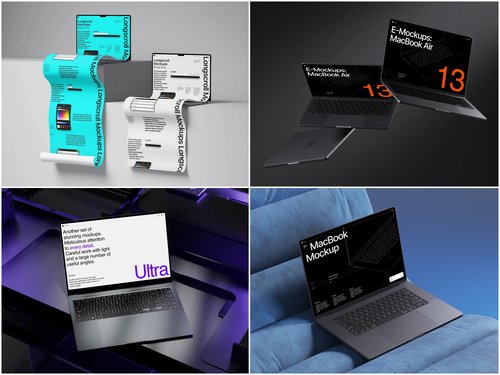 Top MacBook Mockup Trends Designers Are Using in 2025